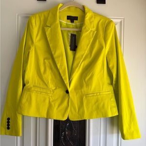 Worthington Vibrant Yellow Women's Blazer NWT
